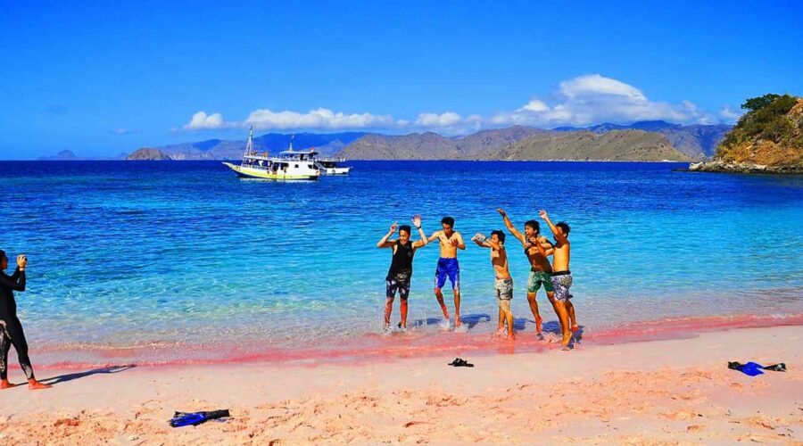 Pantai Pink Lombok Pulau Komodo